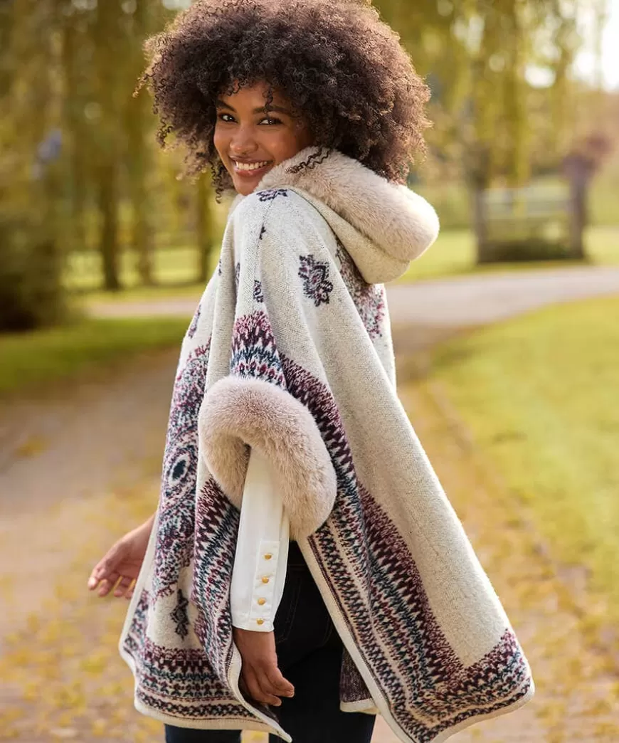 Women Joe Browns Women's Clothing | Knitwear & Cardigans*All The Drama Hooded Cape
