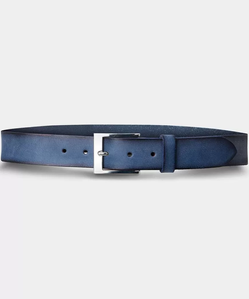 Joe Browns Accessories & Jewellery*Blue Wash Men's Leather Belt
