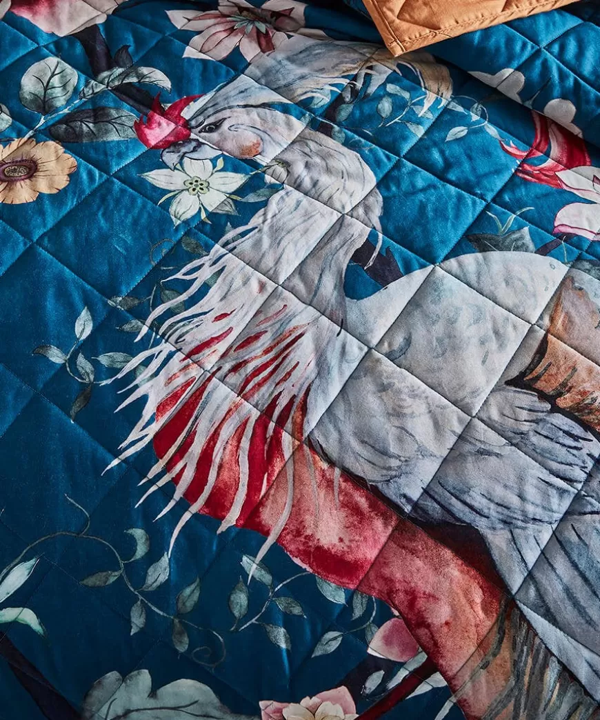 Joe Browns Animal Décor | Cushions & Throws*Cherished Chinoiserie Reversible Bedspread