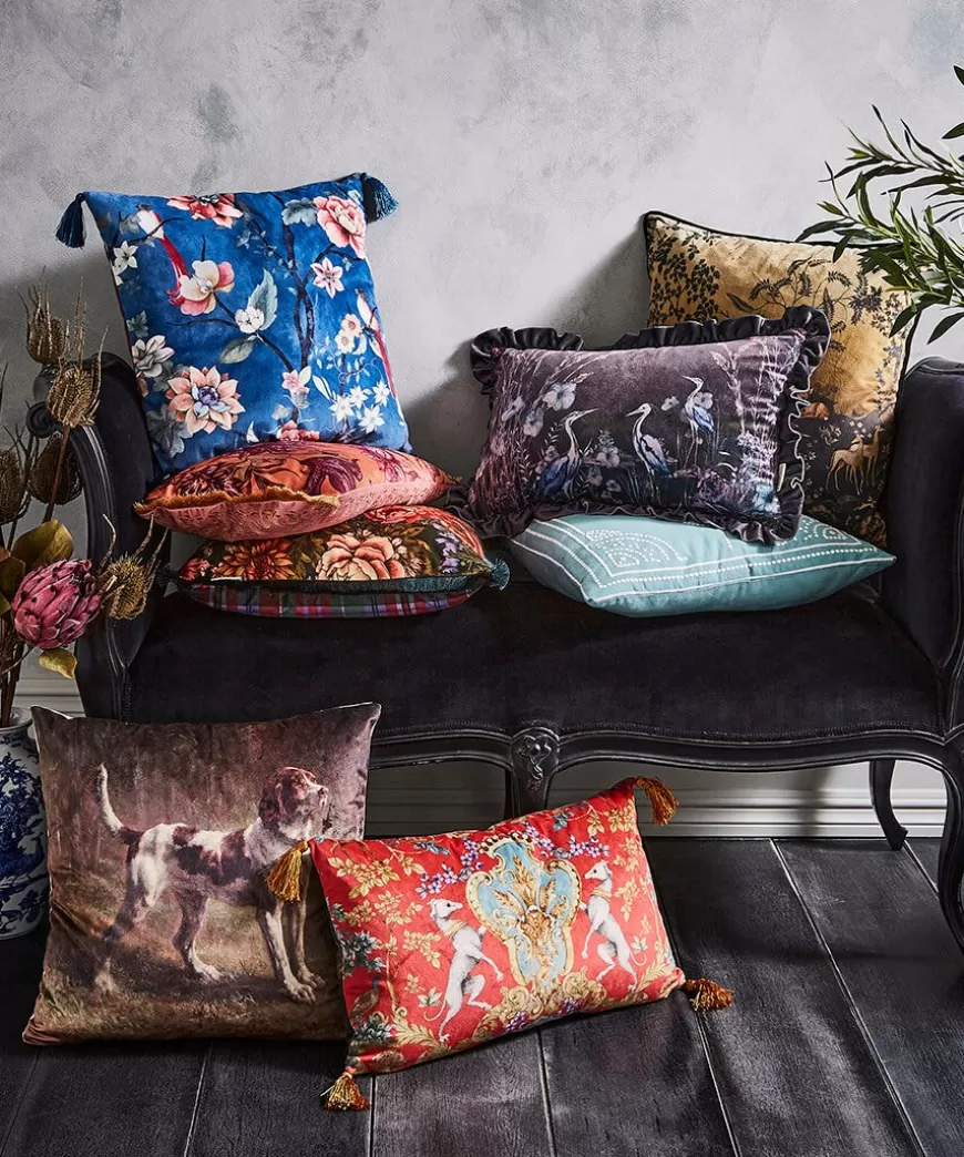 Joe Browns Floral Décor | Cushions & Throws*Cherished Chinoiserie Reversible Cushion
