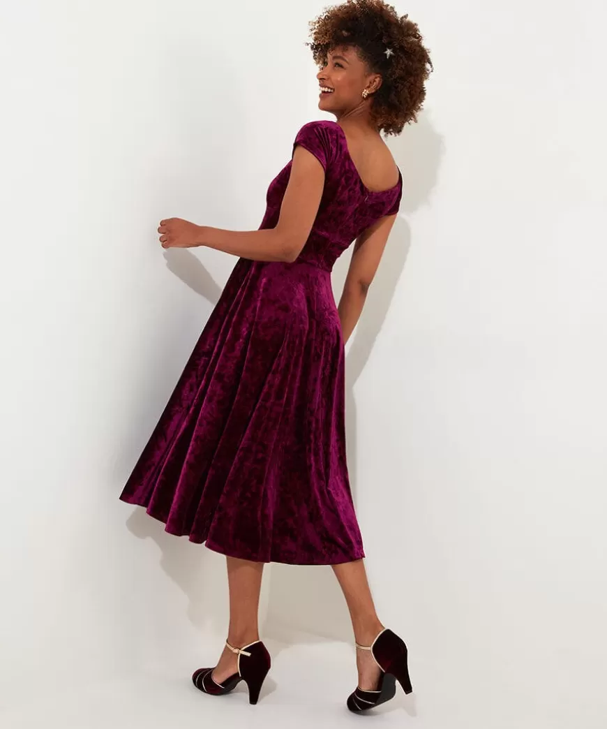 Women Joe Browns Women's Clothing | Dresses*Ellie Vintage Velour Dress