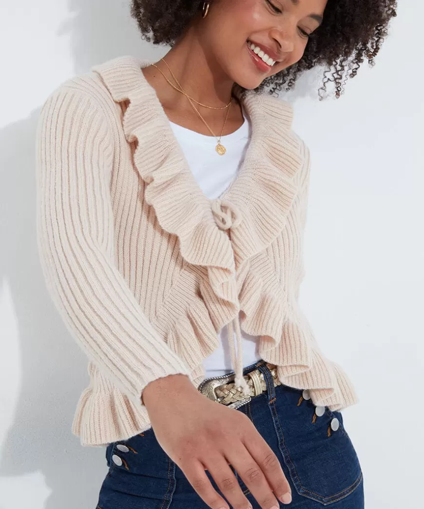 Women Joe Browns Knitwear & Cardigans*Fabulous Frill Cardigan