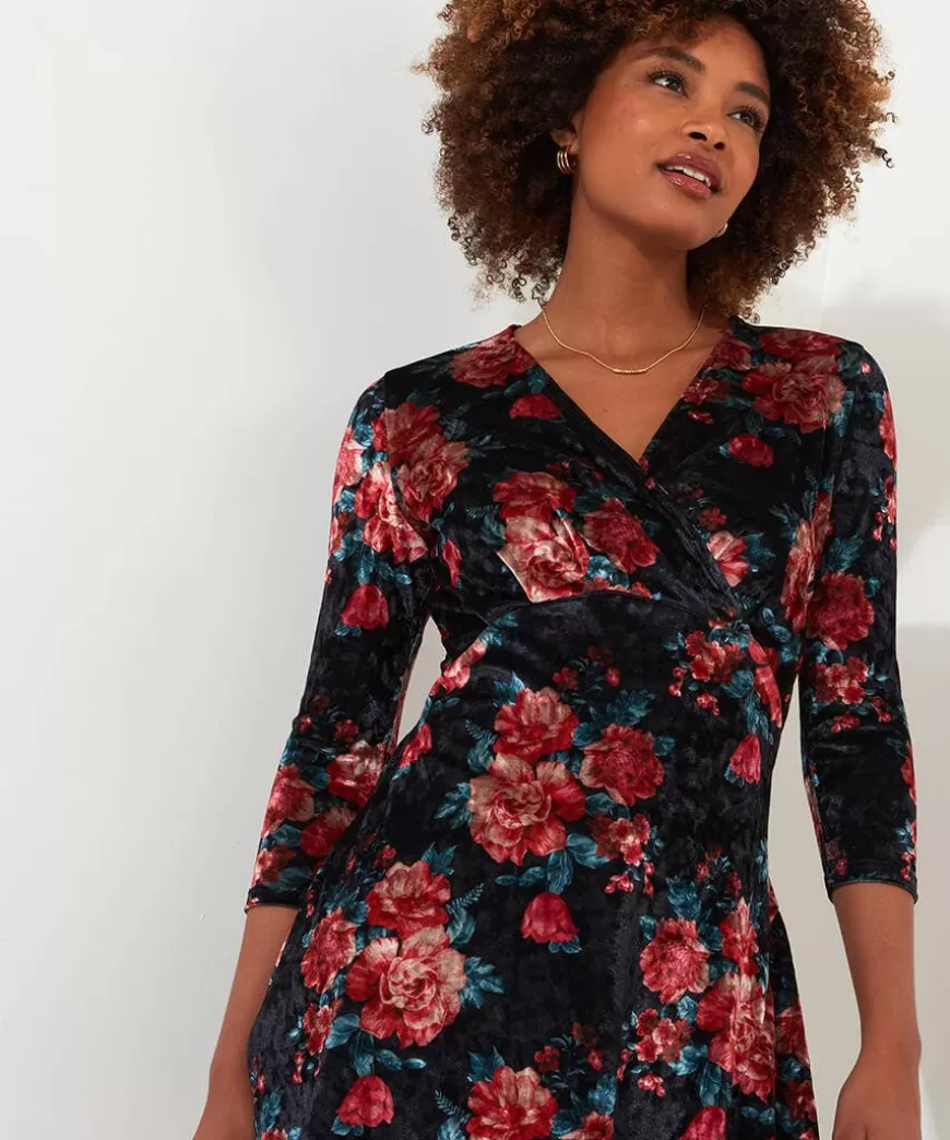 Women Joe Browns Women's Clothing | Tops, Tunics & Blouses*Favourite Festive Crushed Velour Tunic