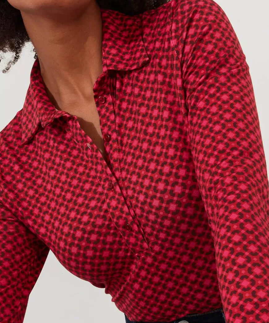 Women Joe Browns Tops, Tunics & Blouses*Lola Geo Jersey Print Top