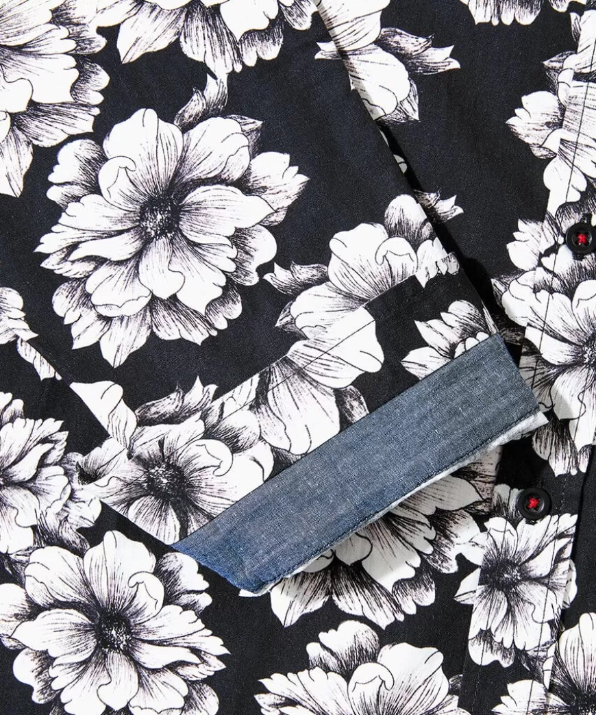 Joe Browns Men's Clothing | Gifts*Monochrome Floral Shirt