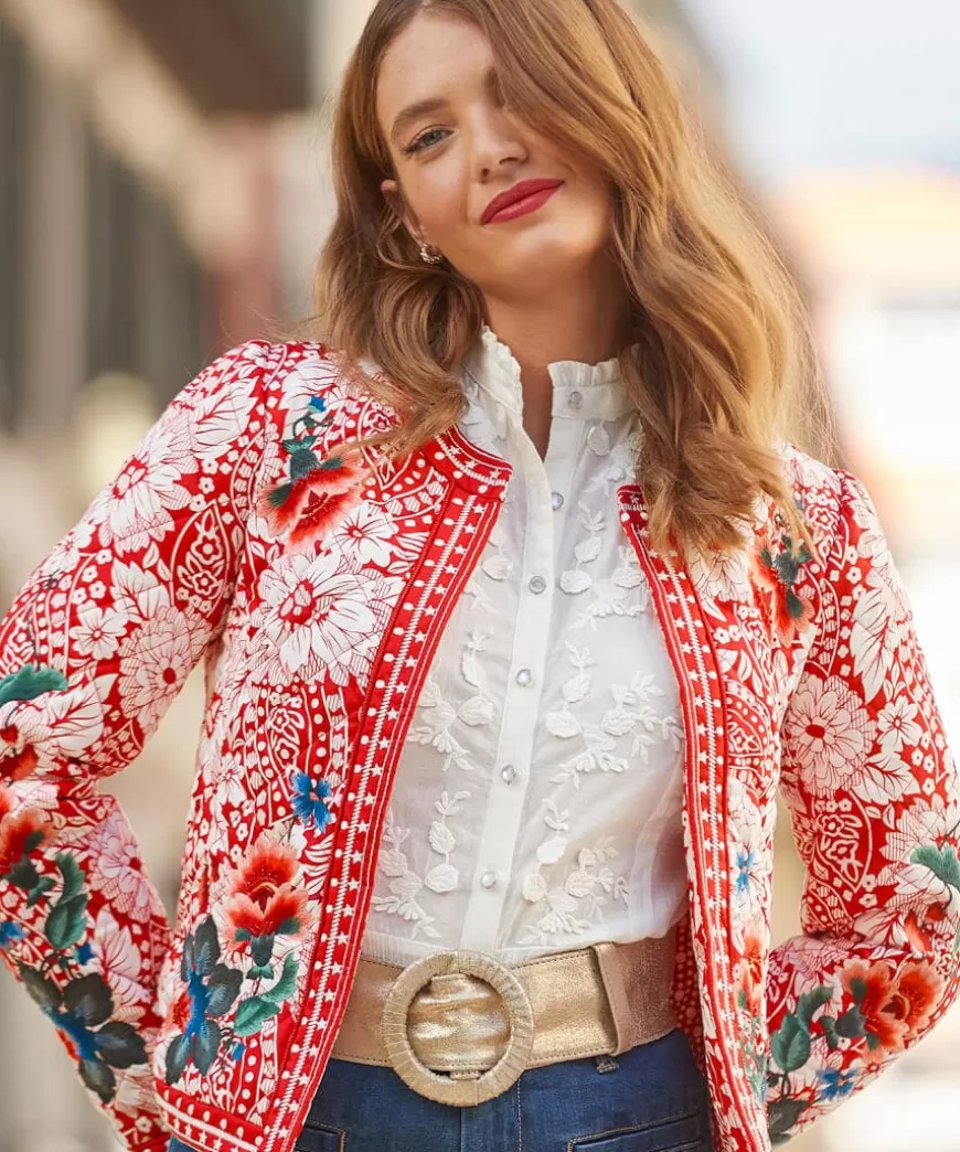 Women Joe Browns Tops, Tunics & Blouses*Patsy Embroidered Blouse