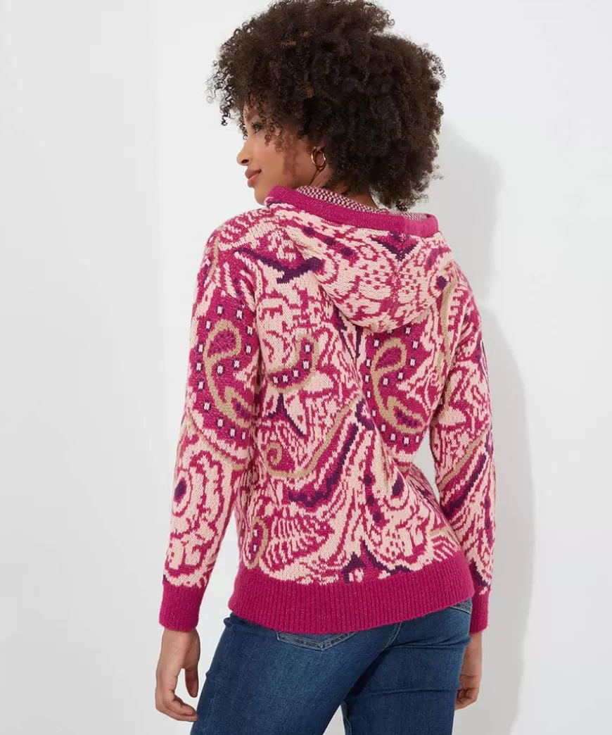 Women Joe Browns Knitwear & Cardigans*Perfectly Paisley Hooded Jumper