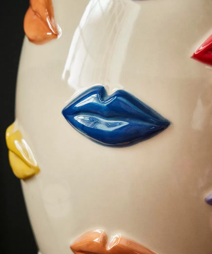 Joe Browns Home Accessories*Pucker Up Pop Art Style Vase