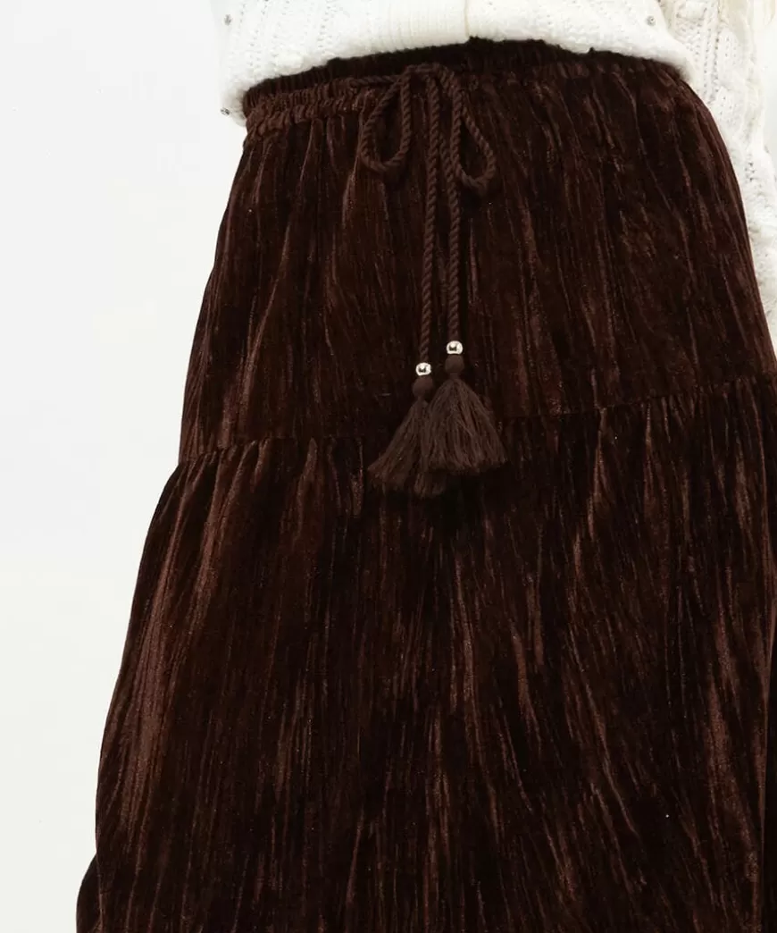 Women Joe Browns Skirts*Remarkable Velour Tiered Skirt