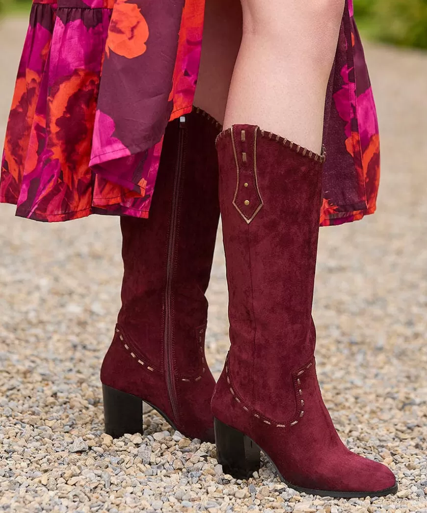 Women Joe Browns Matching Shoes & Bags | Heels*Revelry Whip Stitch Boots