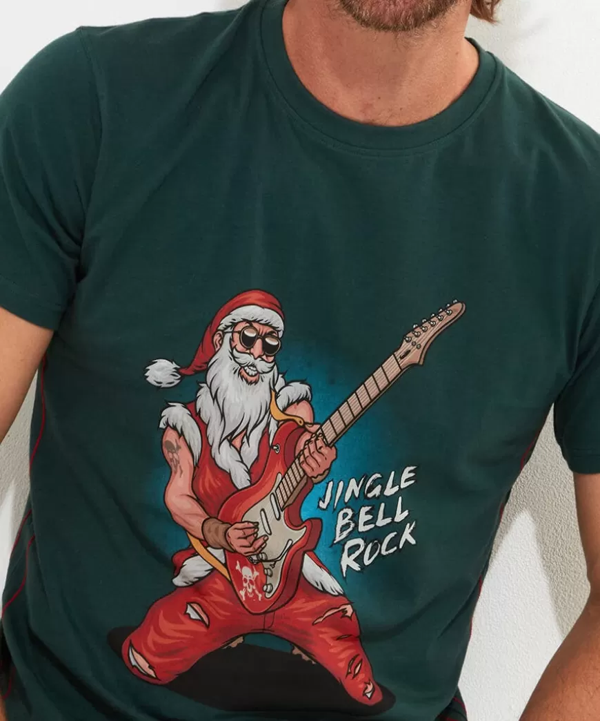 Joe Browns Men's Clothing | Novelty Gifts*Rockin Santa Tee