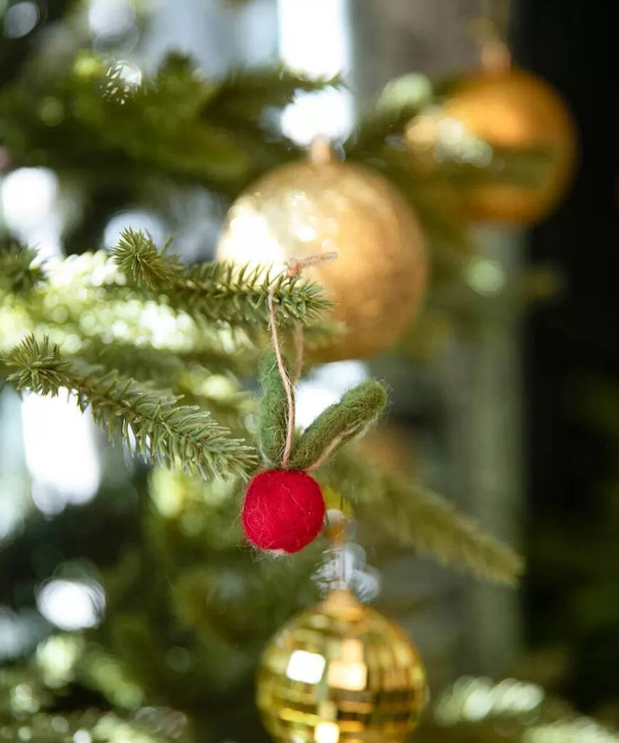 Joe Browns Home Accessories | Christmas Homeware*Set Of 4 Very Veggie Hanging Christmas Decorations