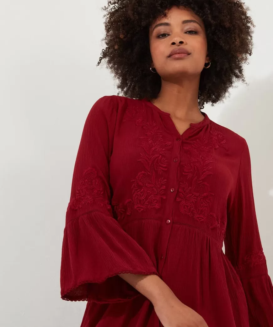 Women Joe Browns Tops, Tunics & Blouses*Truly Remarkable Embroidered Blouse