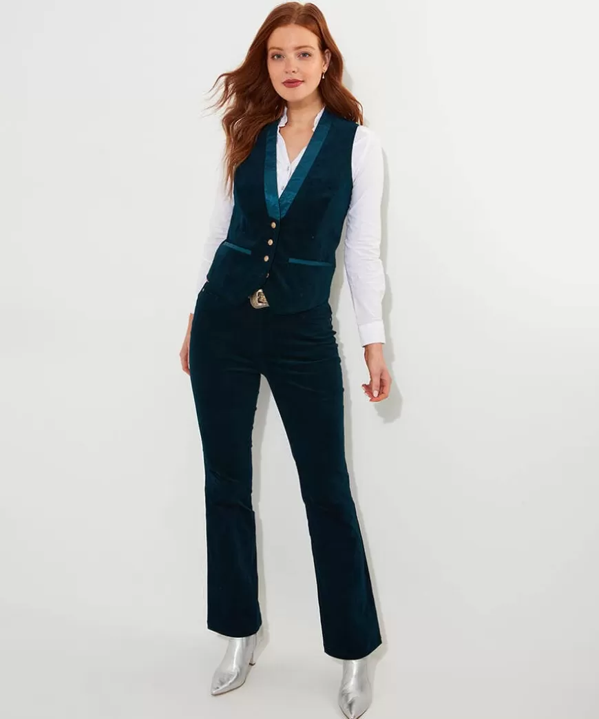 Women Joe Browns Women's Clothing | Waistcoats*Ultimate Velvet Waistcoat